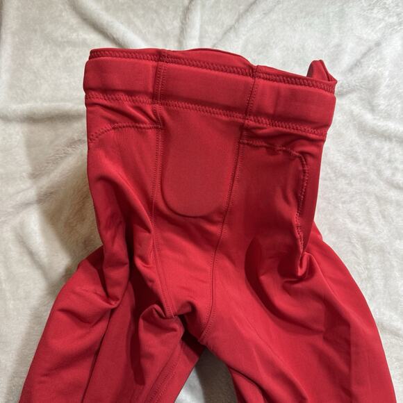 Adidas NEW Integrated Pads Pants Adult Mens Large Power Red Football Nylon Blend - Picture 3 of 11